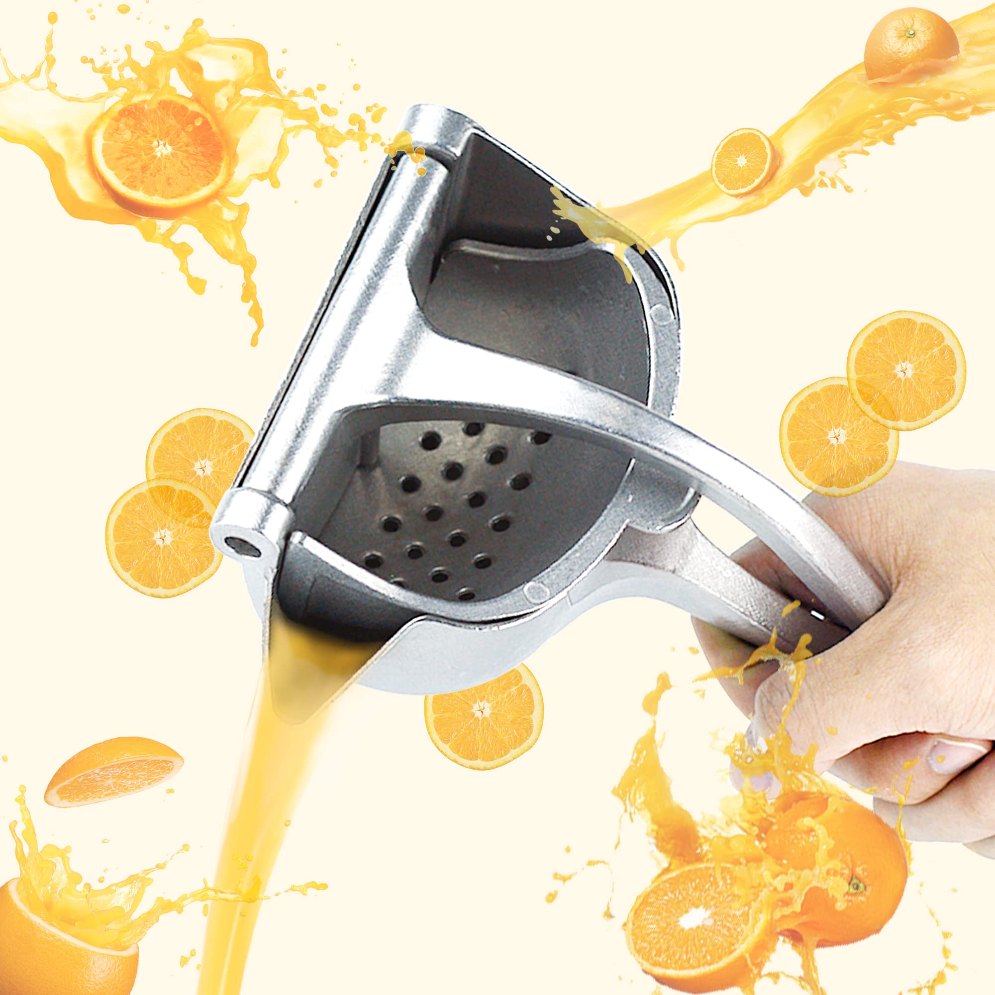 Amazon.co.jp: DIFENLUN 手動フルーツジューサー ステンレススチール